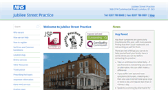 Desktop Screenshot of jubileestreetpractice.nhs.uk
